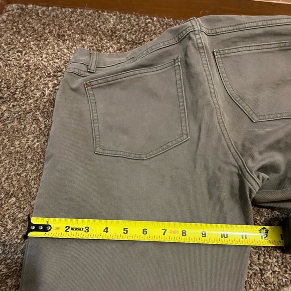 Marine Layer 5 Pocket Pant Olive/Khaki 34 x 32 - Picture 9 of 13